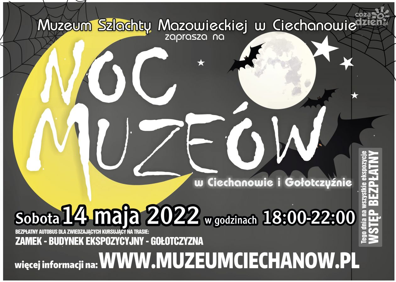 Noc Muzeów w Ciechanowie i Gołotczyźnie