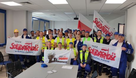 Piątek 13 maja to już dziewiąty dzień strajku pracowników Sofidel Poland w Ciechanowie