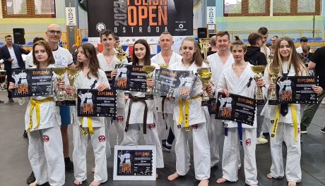Międzynarodowe zawody w Ostródzie były ostatnim sprawdzianem dla zawodników Ciechanowskiego Klubu Karate Kyokushin przed Mistrzostwami Europy