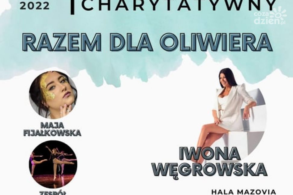 Koncert charytatywny w Ciechanowie. Będą zbierać na leczenie Oliwiera Wróbla