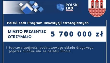 Przasnysz. 10 milionów na budowę i modernizację ulic