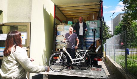 Pomoc humanitarna z Francji trafiła do Mławy