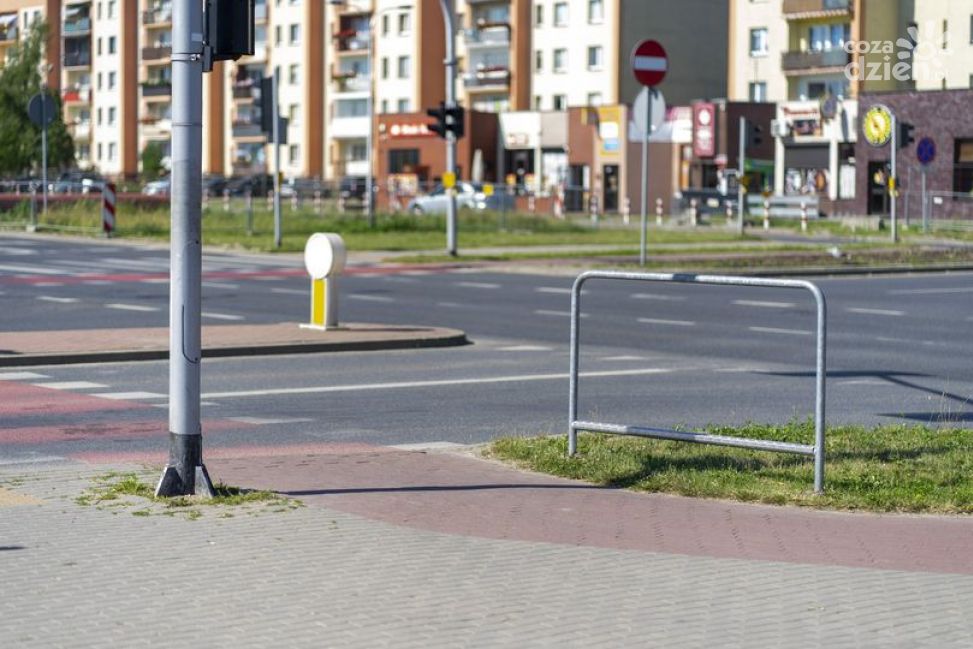 Podpórki poprawią komfort rowerzystów w Ciechanowie