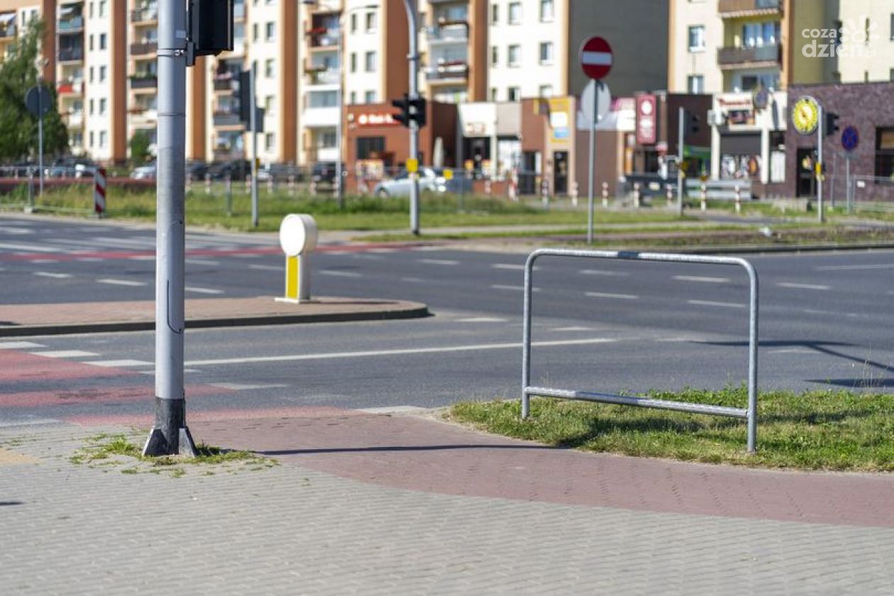 Podpórki poprawią komfort rowerzystów w Ciechanowie