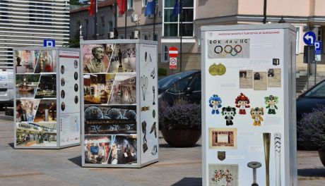Ciechanów. Wystawa Muzeum Sportu i Turystyki