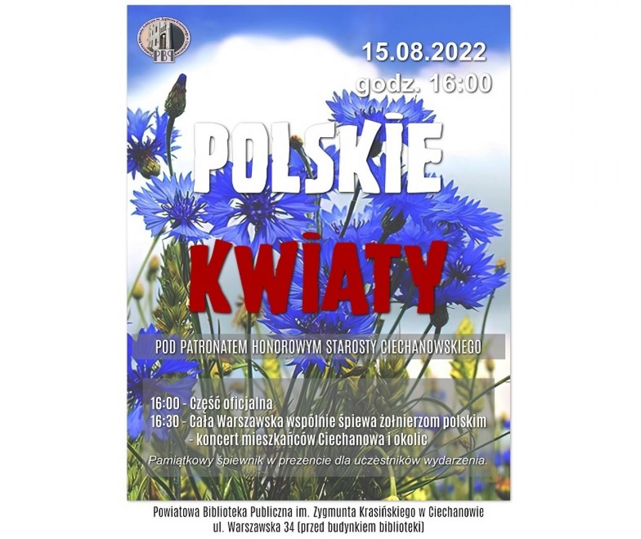 Koncert poświęcony żołnierzom polskim przygotowuje Powiatowa Biblioteka Publiczna w Ciechanowie