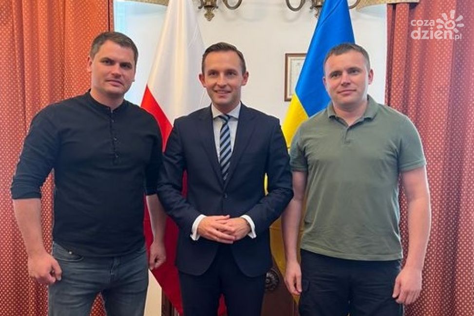 Z Ukrainy do Ciechanowa przyjechały władze partnerskiego miasta Chmielnicki