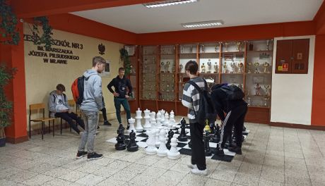 Przestrzenne szachy w mławskim Zespole Szkół nr 3