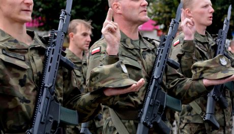 Terytorialsi 5 Mazowieckiej Brygady OT przysięgali w Mławie