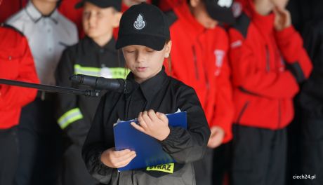 Promesy dla młodych strażaków z powiatu ciechanowskiego