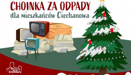 „Choinka za odpady” ponownie w Ciechanowie