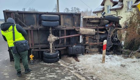 Mogło dojść do tragedii. Stracił panowanie i uderzył w ogrodzenie