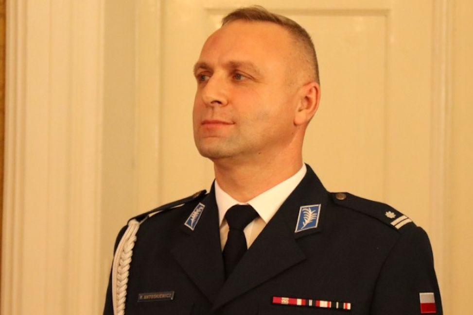 Podinspektor Paweł Antośkiewicz na czele pułtuskich policjantów