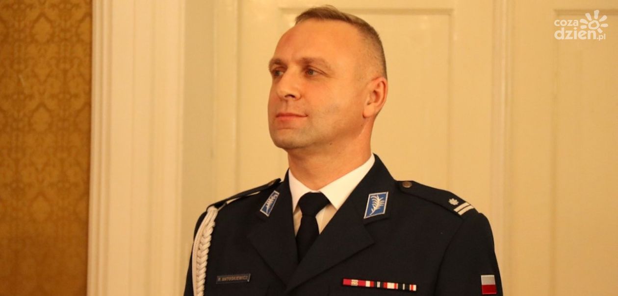 Podinspektor Paweł Antośkiewicz na czele pułtuskich policjantów