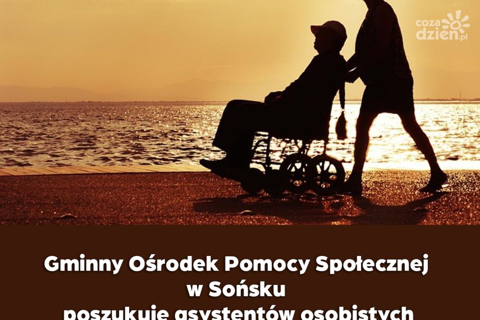 GOPS w Sońsku szuka asystentów osobistych osób niepełnosprawnych