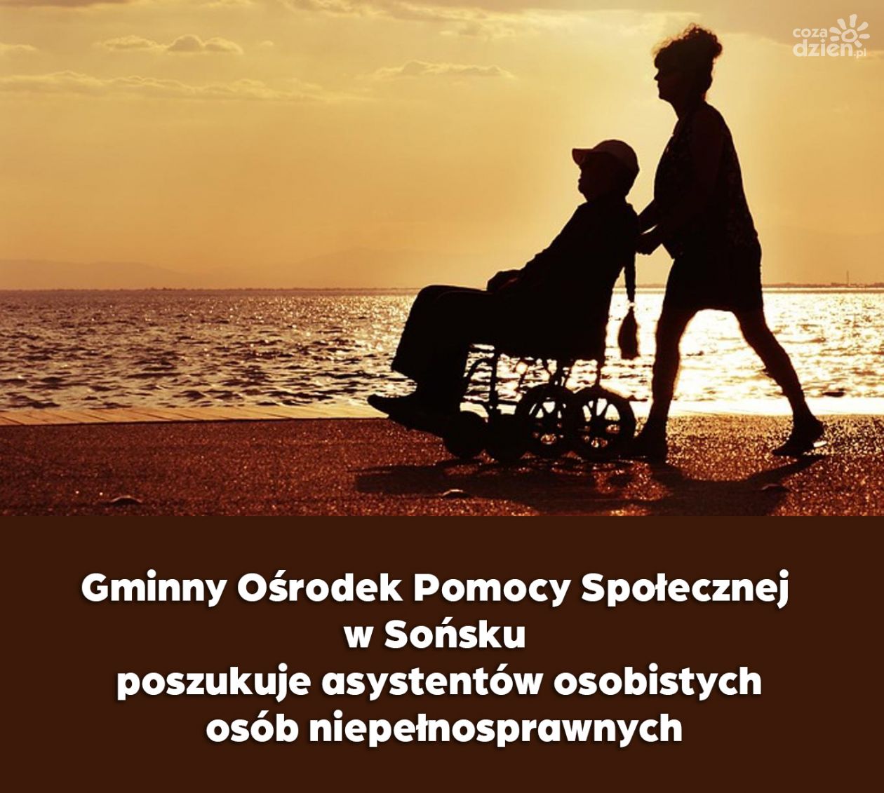GOPS w Sońsku szuka asystentów osobistych osób niepełnosprawnych