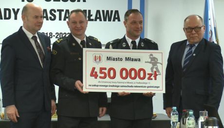 Mława. Strażacy z OSP z bur-mistrzowskim dofinansowanie