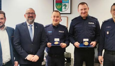 "Gloria Prasnensis Terrae" - medale dla policjantów z posterunku w Krasnem
