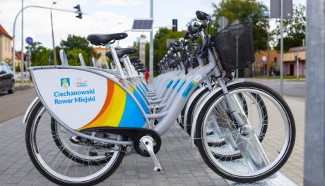 Ruszył sezon Ciechanowskiego Roweru Miejskiego