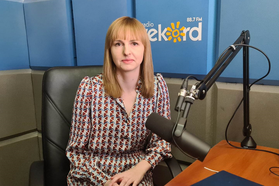 Iwona Szwejkowska - kierownik Działu Rozwoju, Państwowej Uczelni Zawodowej w Ciechanowie gościem Radia Rekord