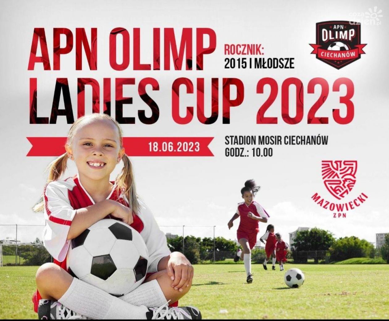 APN OLIMP LADIES CUP 2023: Wielkie święto piłki nożnej dziewcząt już niedługo w Ciechanowie!