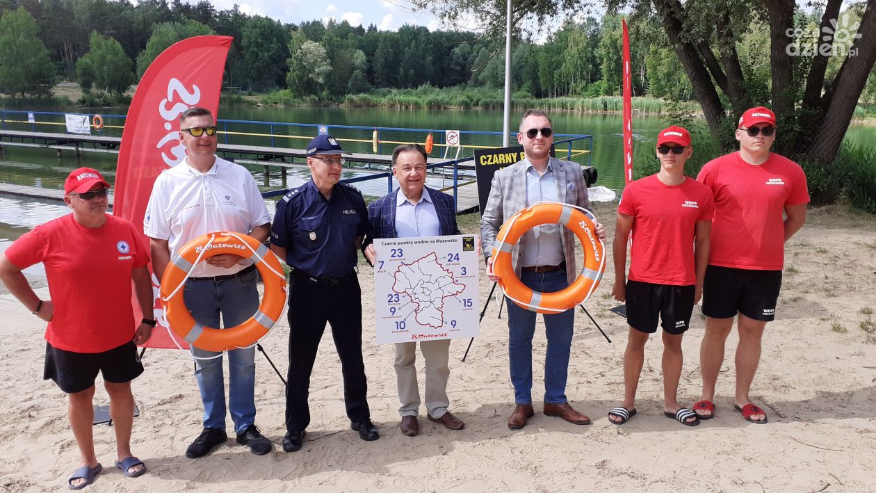 Czarne punkty wodne na Mazowszu: Samorząd stawia na bezpieczeństwo