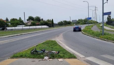 Nietrzeźwy rowerzysta potrącony na rondzie Solidarności