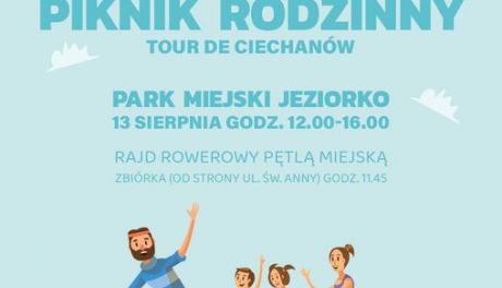 Rodzinny Piknik Rowerowy w parku Jeziorko