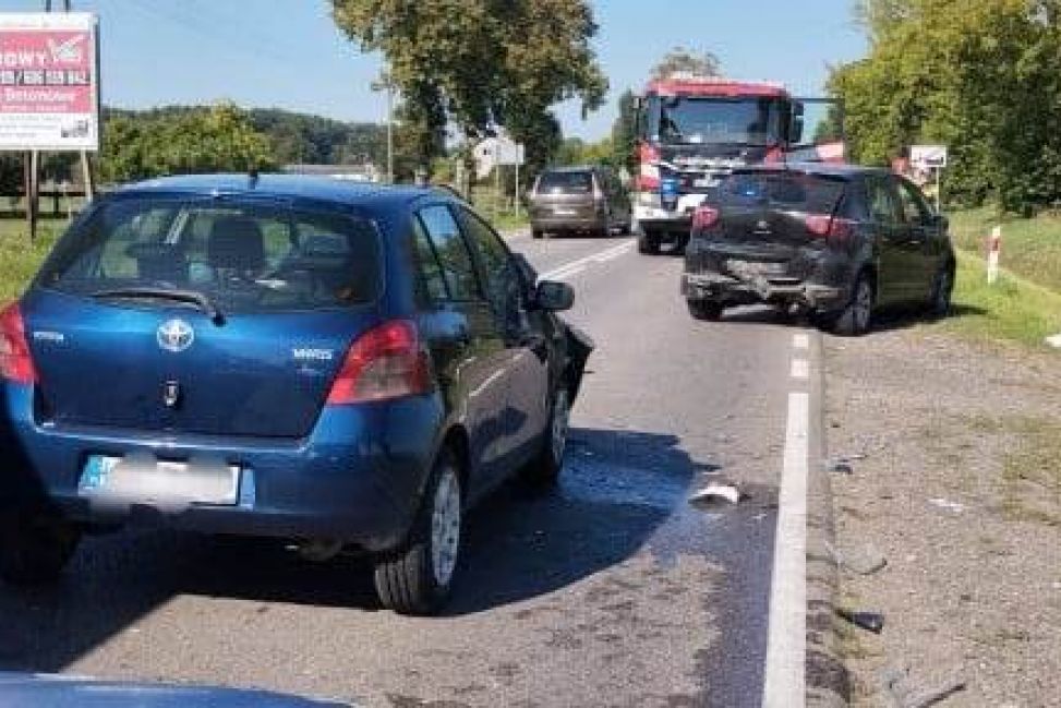 Wypadek w Gogolach! Są ranne osoby i utrudnienia w ruchu