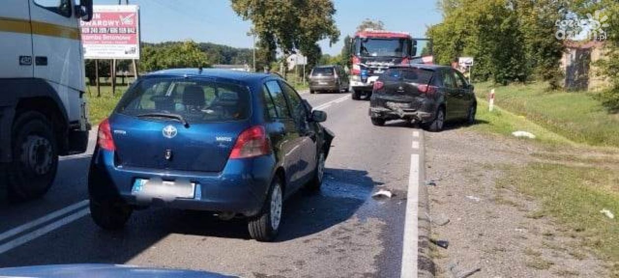 Wypadek w Gogolach! Są ranne osoby i utrudnienia w ruchu