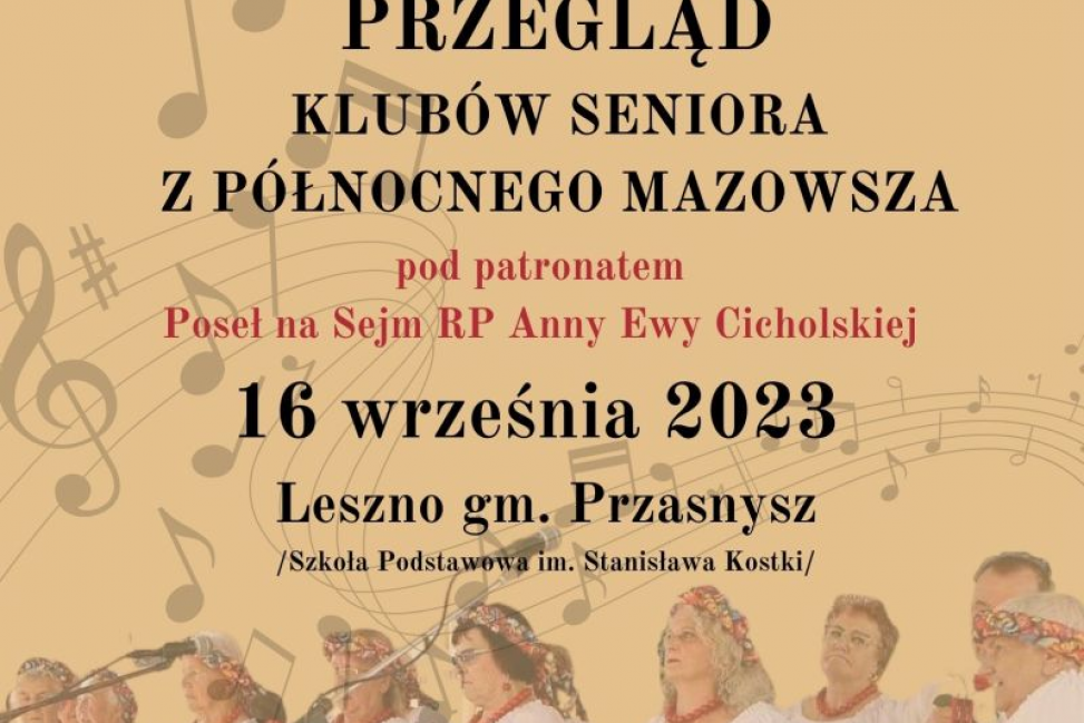 Seniorzy z północnego Mazowsza zjadą się do Leszna. Pokażą na co ich stać 