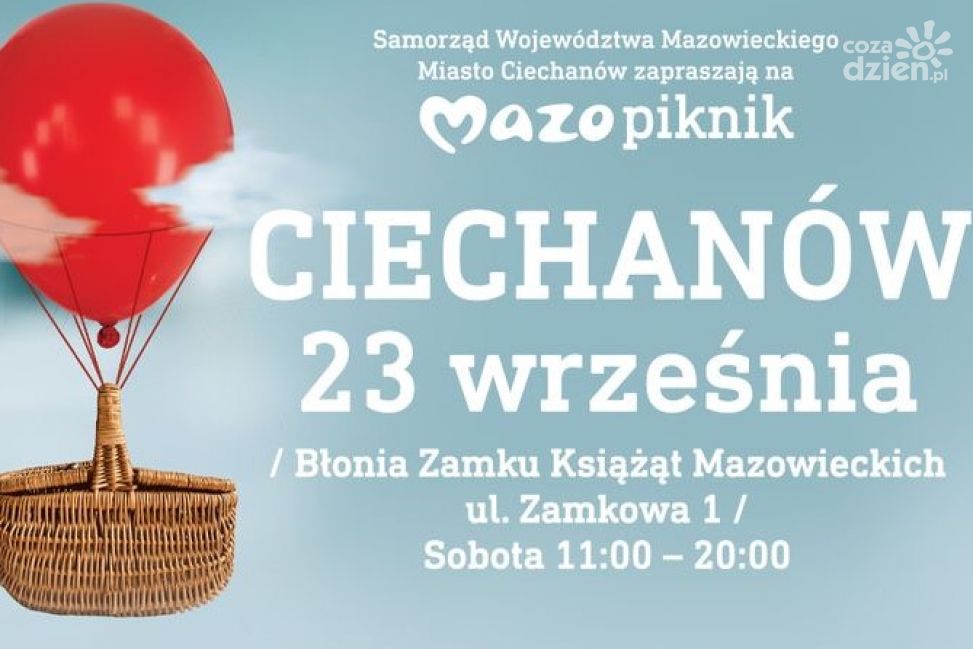 Mazopiknik w Ciechanowie - czyli jak świętować 25-lecie Samorządu Województwa Mazowieckiego w dobrym stylu!