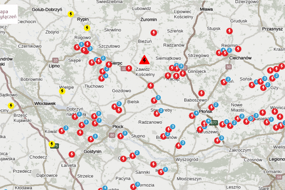 Nocne burze znów nie oszczędziły mieszkańców