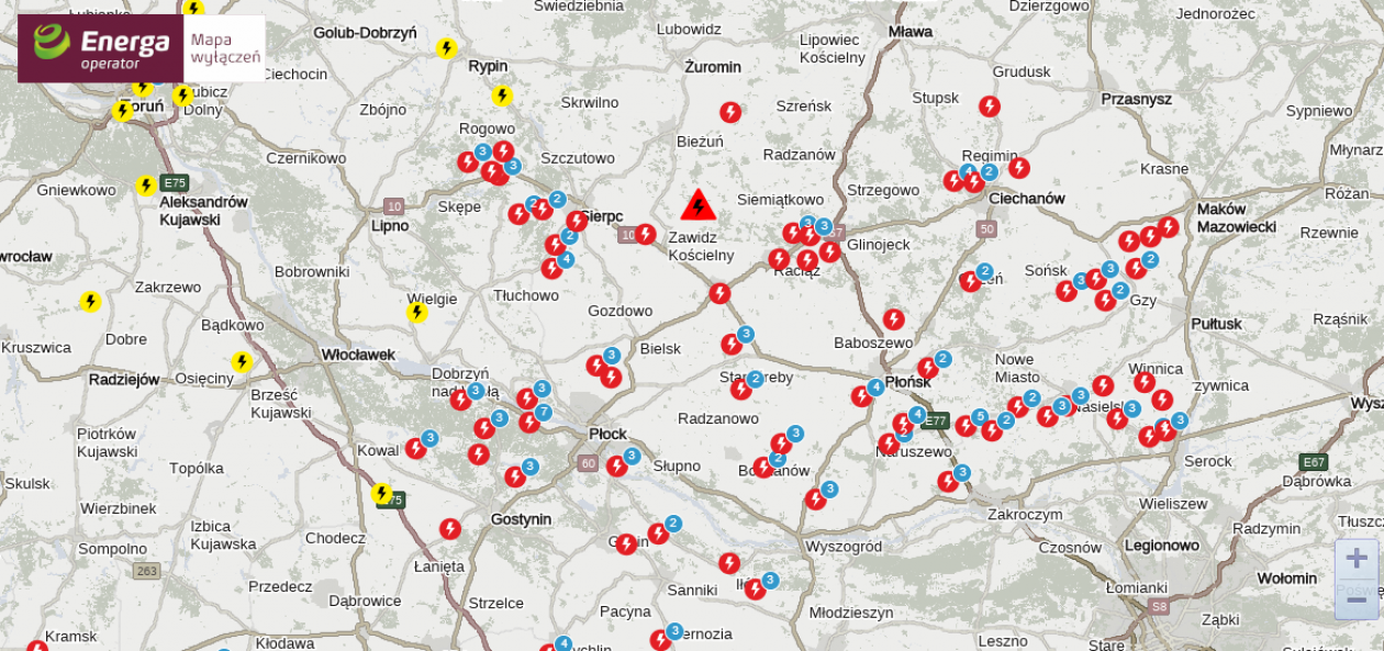 Przerażające skutki nocnych burz