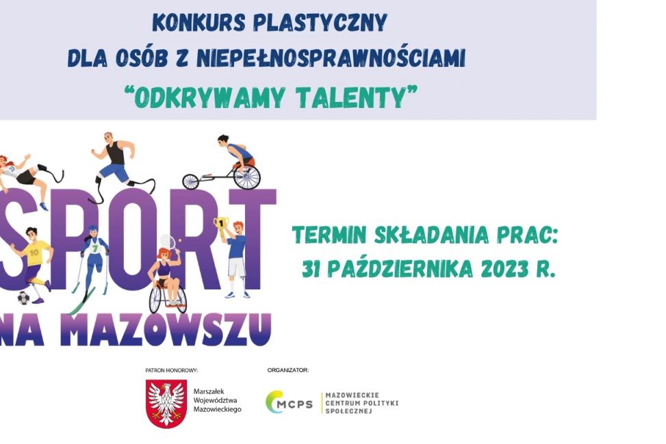 Odkrywanie talentów - konkurs sztuki dla osób z niepełnosprawnościami na Mazowszu