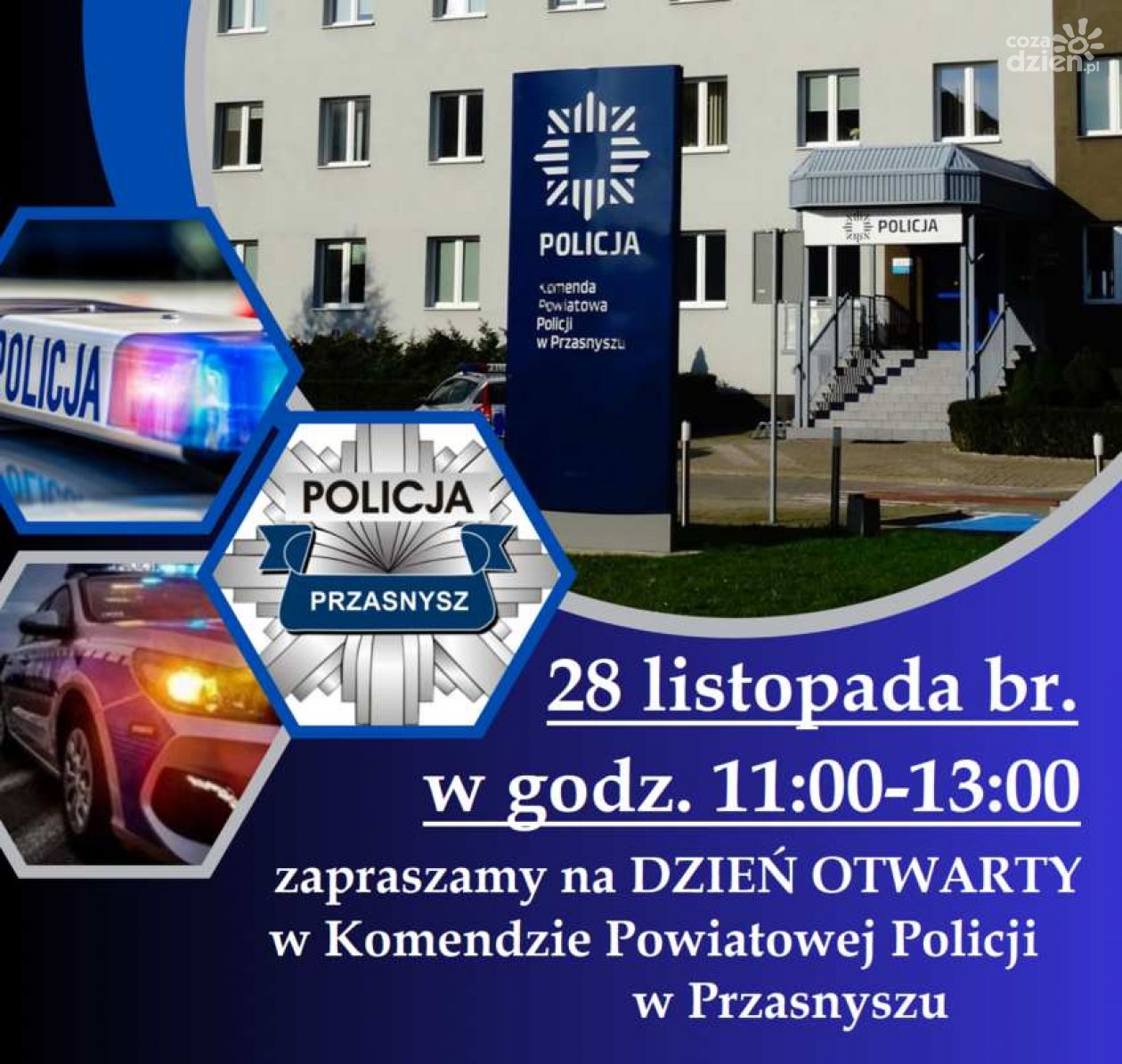  „Dzień Otwarty” w Komendzie Powiatowej Policji w Przasnyszu