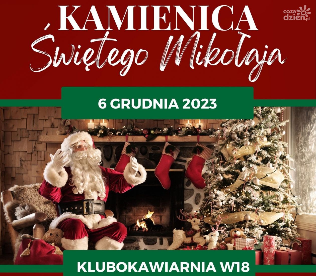 Mikołajki w Klubokawiarni W18: warsztaty, spotkanie z Mikołajem i koncert 
