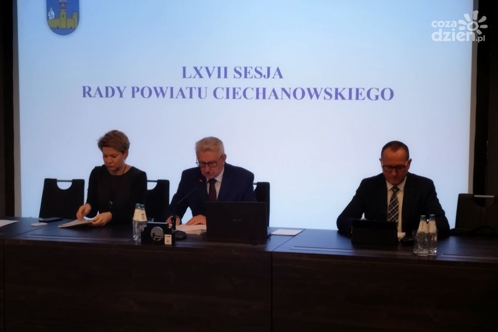 LXVII Sesja Rady Powiatu Ciechanowskiego VI Kadencji – budżet, bezpieczeństwo i nowe inicjatywy na 2024 rok