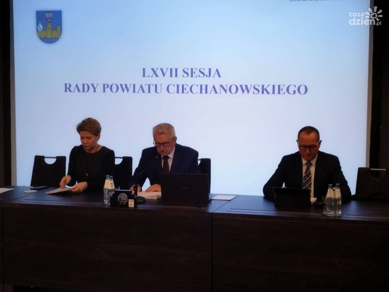 LXVII Sesja Rady Powiatu Ciechanowskiego VI Kadencji – budżet, bezpieczeństwo i nowe inicjatywy na 2024 rok