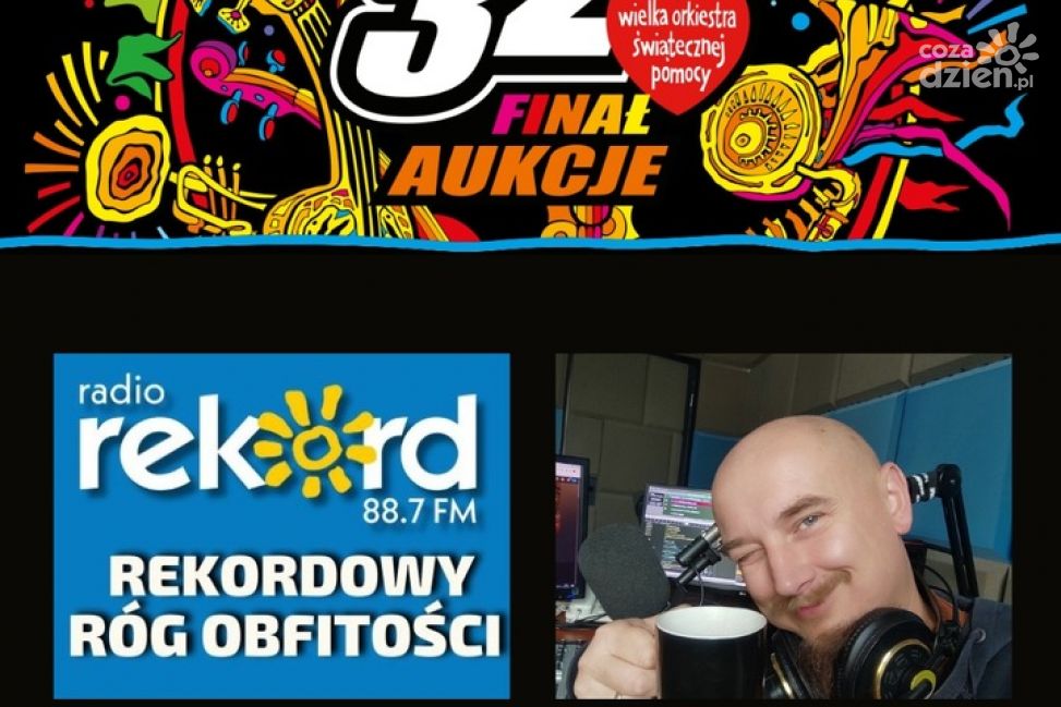 Jest czas do 9 lutego: Licytacja WOŚP - współprowadzenie programu na naszej antenie