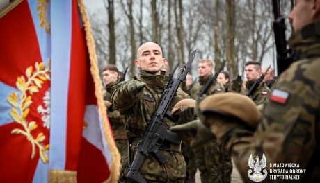 Żołnierze 5 Mazowieckiej Brygady Obrony Terytorialnej złożyli przysięgę