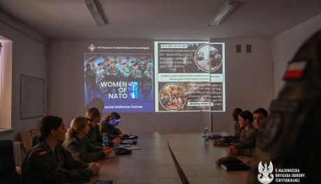 Spotkanie w ramach projektu „Women of NATO”