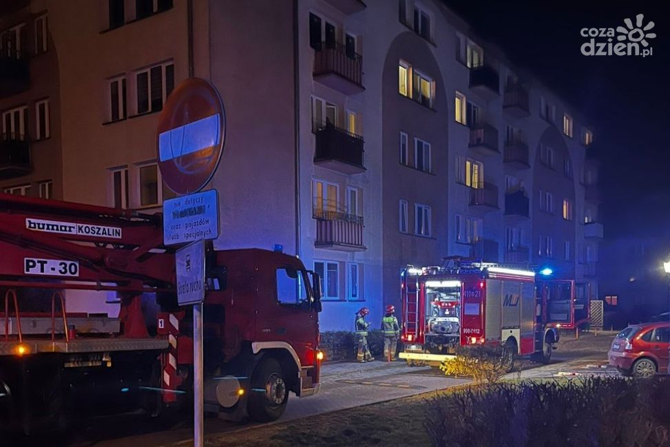 "Z małej chmury duży deszcz" - ładowanie baterii zakończyło się akcją służb