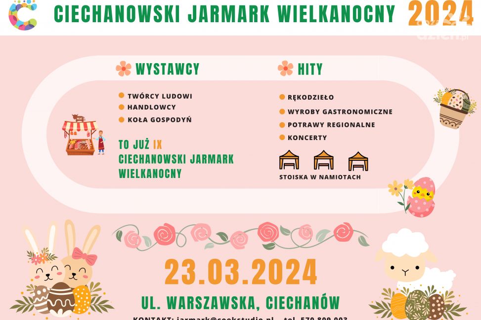 Ciechanowski Jarmark Wielkanocny 2024