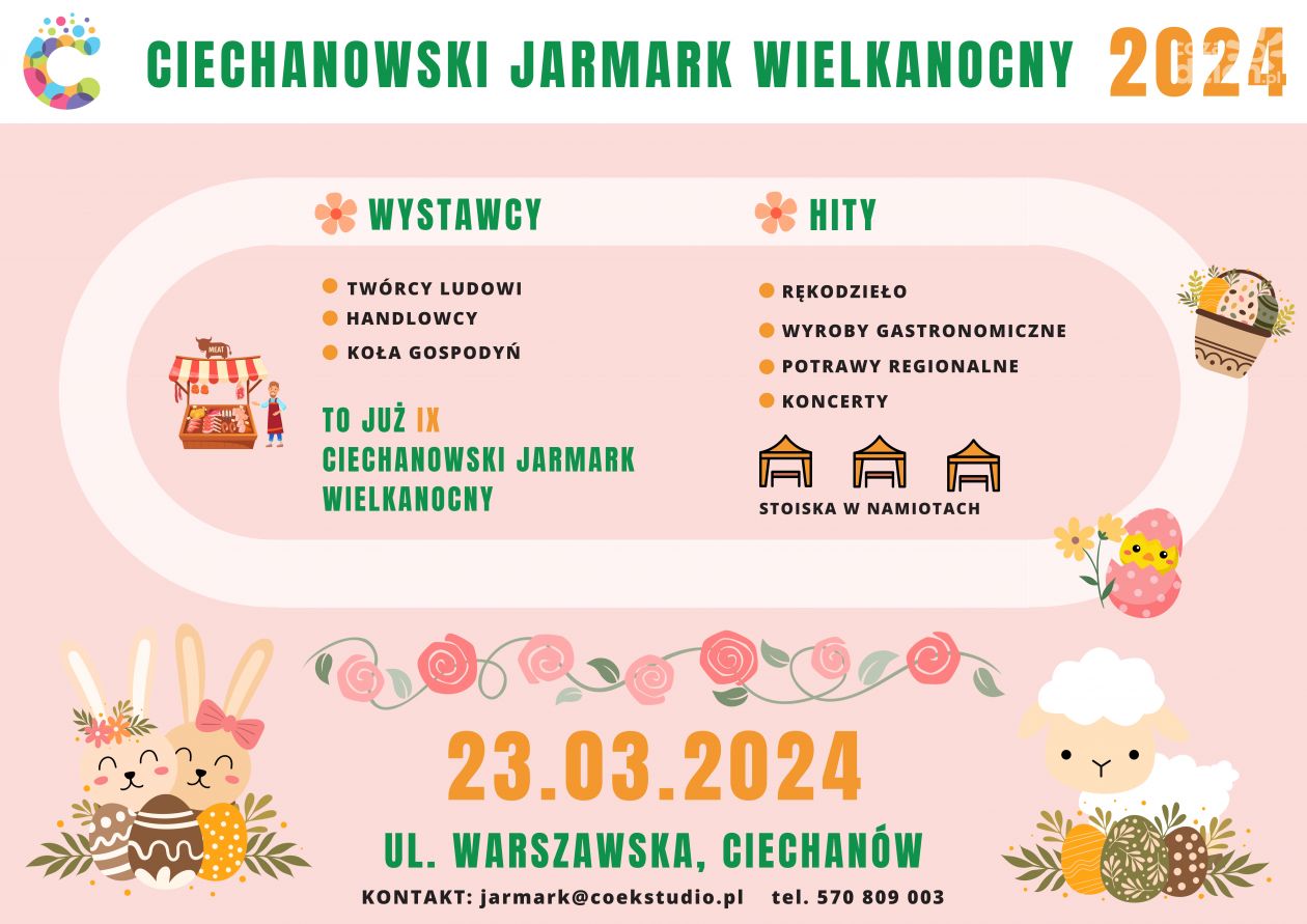 Ciechanowski Jarmark Wielkanocny 2024