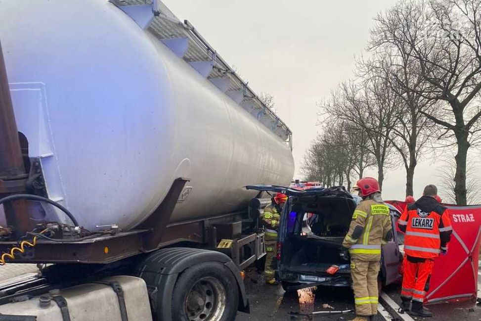 Tragiczny wypadek na trasie Ciechanów-Przasnysz