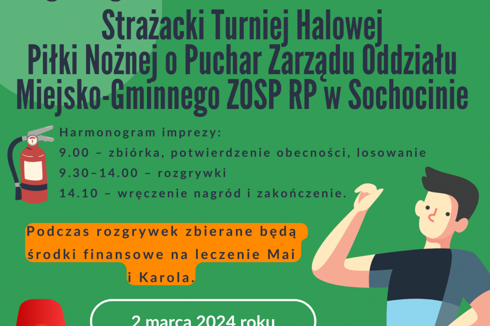 Strażacki Turniej Halowej Piłki Nożnej - sport i dobroczynność łączą siły 