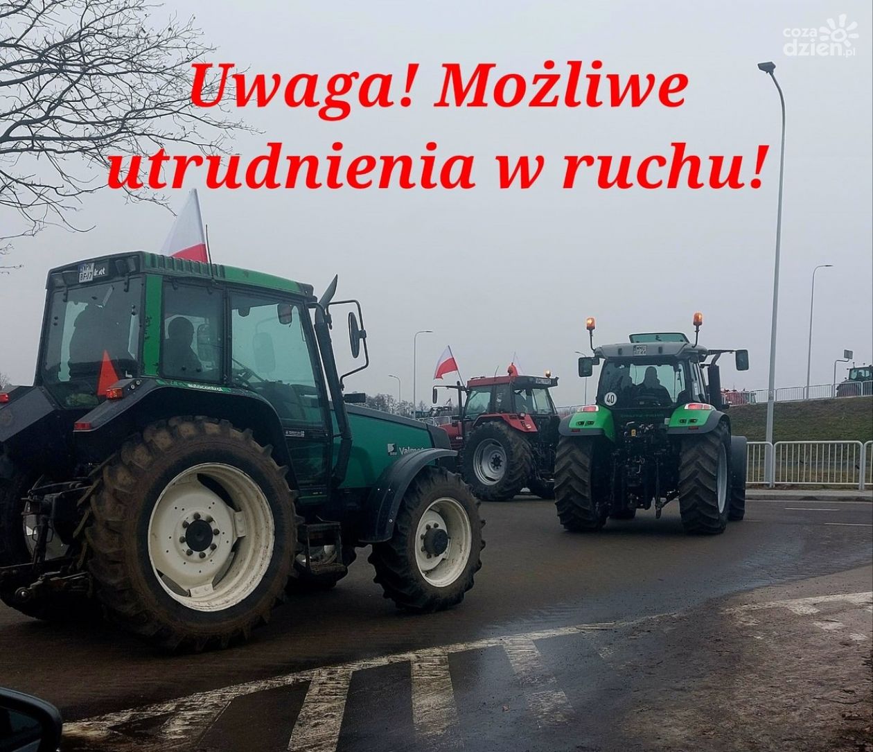 Protest rolników na drodze krajowej nr 60 - dowiedz się, jakie utrudnienia czekają kierowców