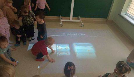 Przedszkole z interaktywną podłogą w Nasielsku 