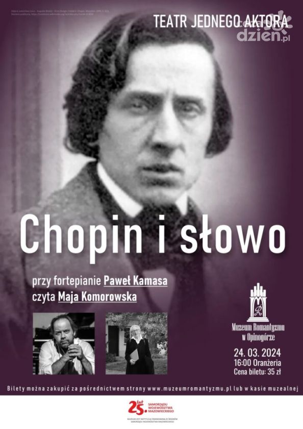 Spotkanie w Teatrze Jednego Aktora: “Chopin i Słowo”